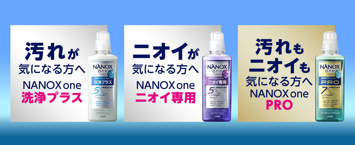 NANOX oneラインナップ