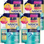 NANOXone(ナノックスワン) プロ 詰替メガジャンボ1730g パウダリーソープ 菌の根幹まで遺伝子レベル洗浄で最高峰の洗浄・消臭力 洗濯洗剤 色変化防止 抗菌 ウイルス除去 洗濯槽のニオイ抑制 ダメージケア ジェル