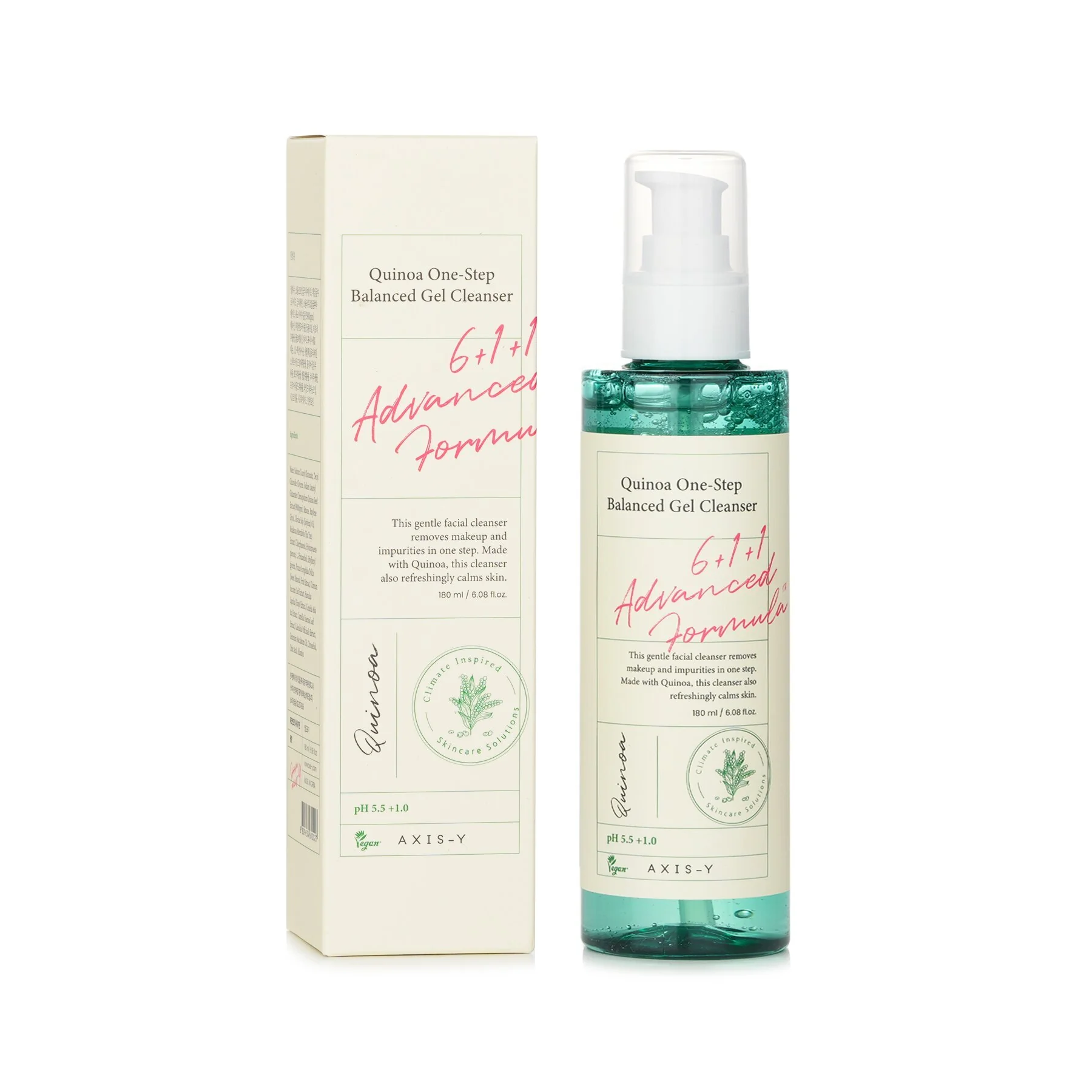 Axis-Y_Quinoa_One-Step_Balanced_Gel_Cleanser Axis-Y Quinoa One-Step Balanced Gel Cleanser - 180ml - 画像 (1)